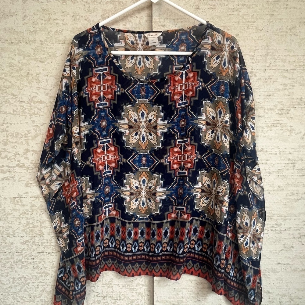 Ariat Geometric Print Women's Top